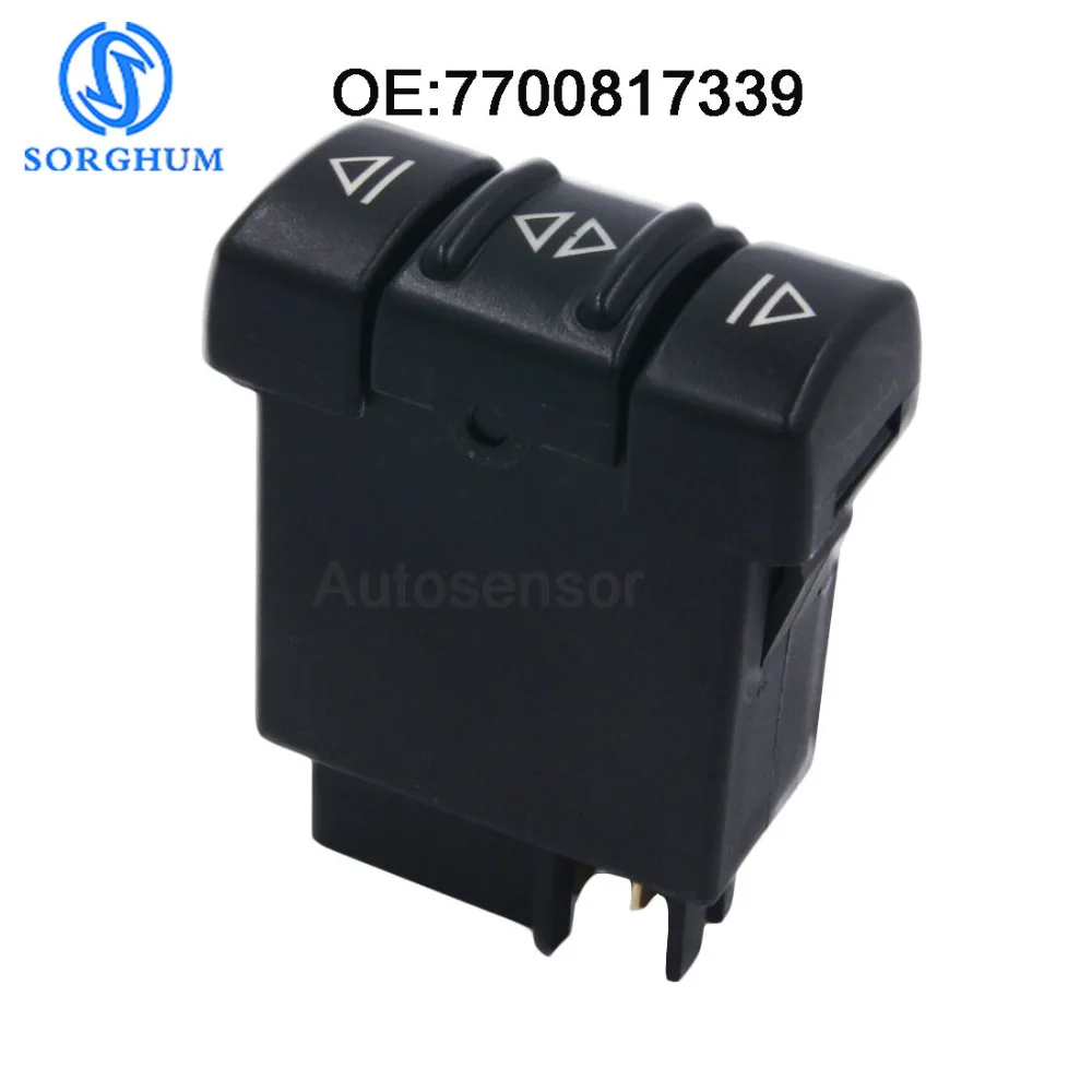 New 7700817339 Master Side Power Electric Window Control Switch Button