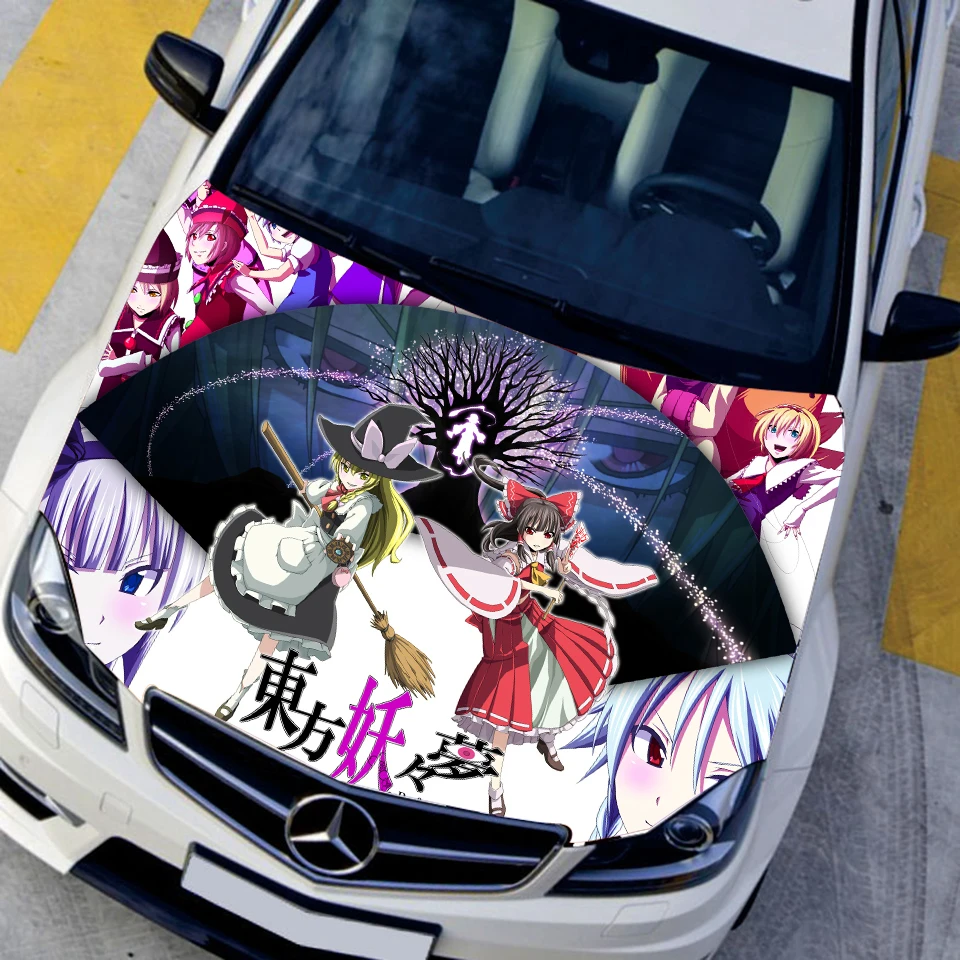 Waterproof Car Cover >> DIY Cartoon Anime TouHou Project Youmu Konpaku Car Hood ... Waterproof Car Cover >> DIY Cartoon Anime TouHou Project Youmu Konpaku Car Hood ...