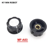 *#Best Price 5pcs/lot MF-A03 A03 Potentiometer Knob Cap Inner 6mm 28x15mm Rotary Switch Bakelite Knob copper core inner for WHT118 WX050 *#Best Price 5pcs/lot MF-A03 A03 Potentiometer Knob Cap Inner 6mm 28x15mm Rotary Switch Bakelite Knob copper core inner for WHT118 WX050