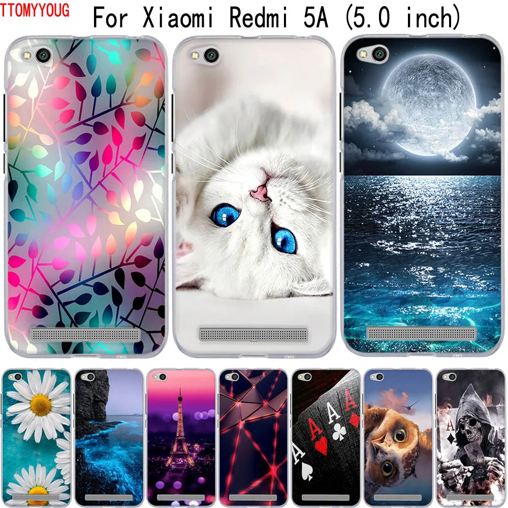 For Case Xiaomi Redmi 4A 5A 6A Cover 