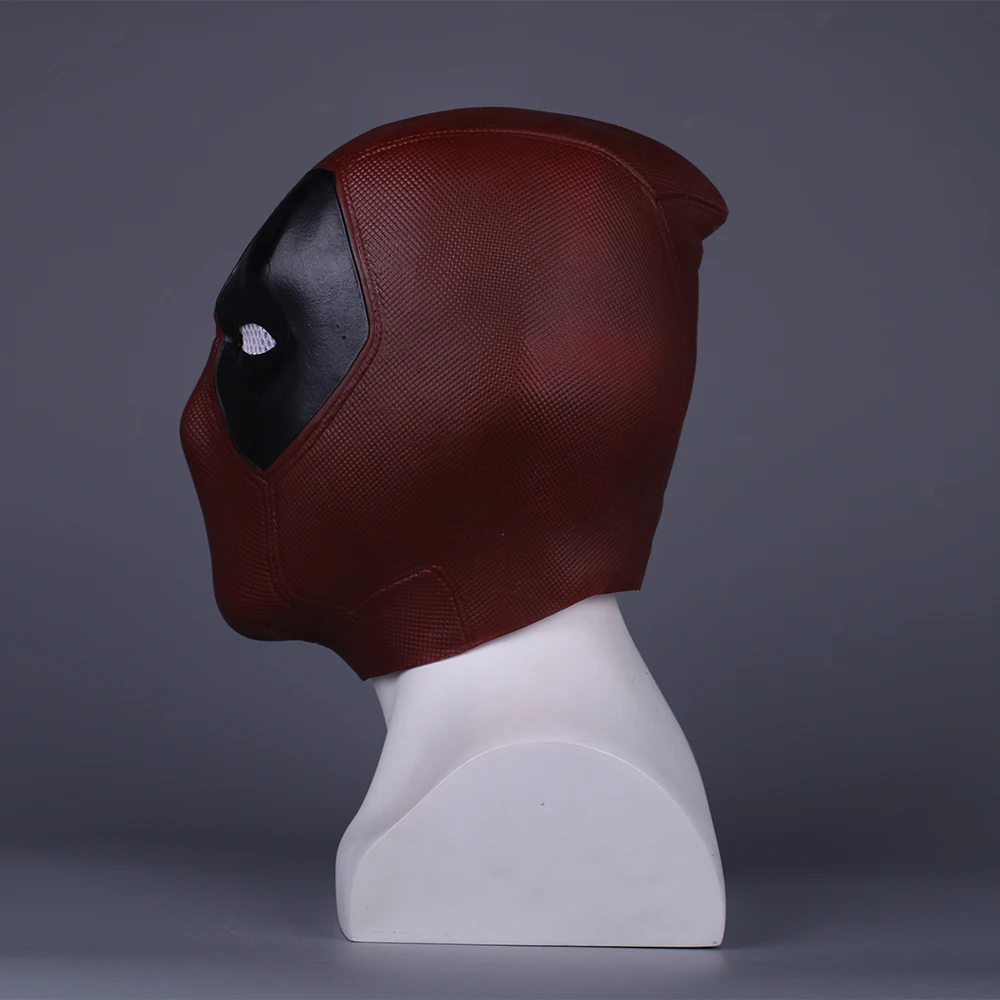 Deadpool 2 Marvel Deadpool Masks Halloween Cosplay Costume Props Superhero Movie Latex Mask Collectible Toys Full Face Mask (5)