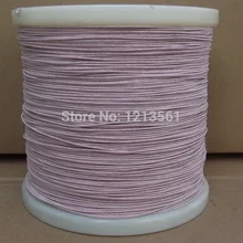 0.1ммх25 прядей,(20 м/катушка) шахтная антенна Litz провод, многожильный полиэфирный Шелковый конверт Плетеный многожильный провод