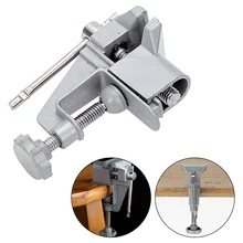 1 шт. 30 мм машина из алюминиевого сплава скамья винт тиски мини стол тиски скамья зажимной винт тиски для рукоделия прессформы фиксированный инструмент для ремонта