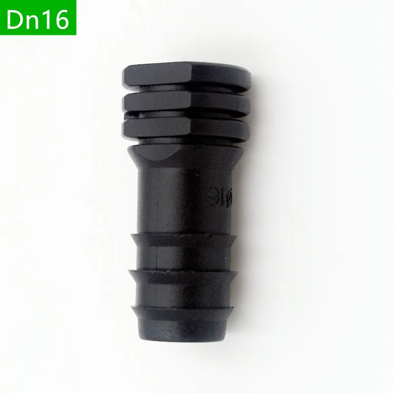 

200pcs Dn16 Barb End Line Barbed Stop End Plug Hose Plastic Water Hose Mender For Micro Irrigation Metric Fittings For Tube Z110