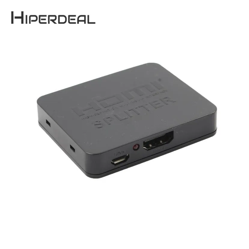 HIPERDEAL полезный Полный 3D 4 к HDMI сплиттер 1x2 1 в 2 из ретранслятор усилитель подключения 2 ТВ 17Dec29 Прямая поставка F