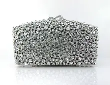 GG2 2016 new design hot sale elegant and luxury Rhinestones African Handbag for wedding/party
