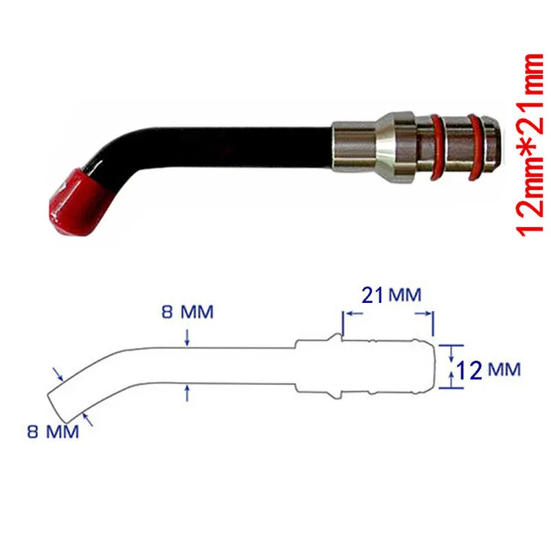 Стоматологический Универсальный диаметр наконечник руководство оптического волокна стержень для стоматологической отверждения светильник лампа 1 шт