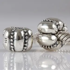 Аутентичные стерлингового серебра 925 мерцающие Мерцающие Звезды Клип подвеска в форме шара Pandora шарм браслеты сделай сам - Цвет: 0628