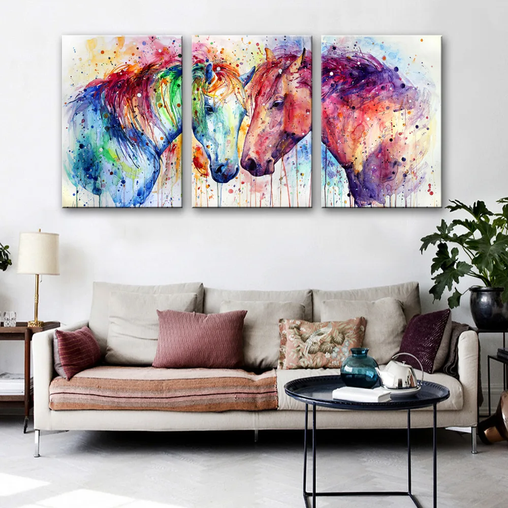 HD Animal Canvas Art Print Painting Poster, Print Wall Pictures For