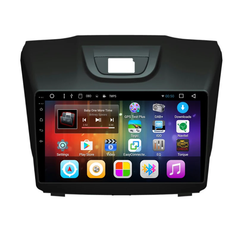 2 ГБ + 16 Гб din Android 7 1 Автомобильный мультимедийный для CHEVROLET S10 ISUZU D MAX KB250 GPS Wifi 3G/4G