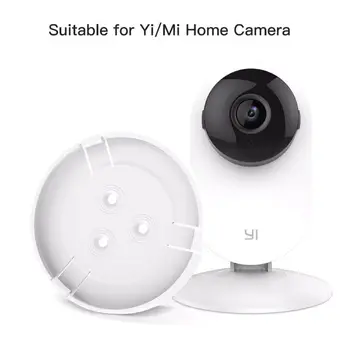 

2Set 360 Degree Swivel Plastic Camera Wall Mount Bracket Holder for Mi/Yi Smart Home Security Camera Accessories