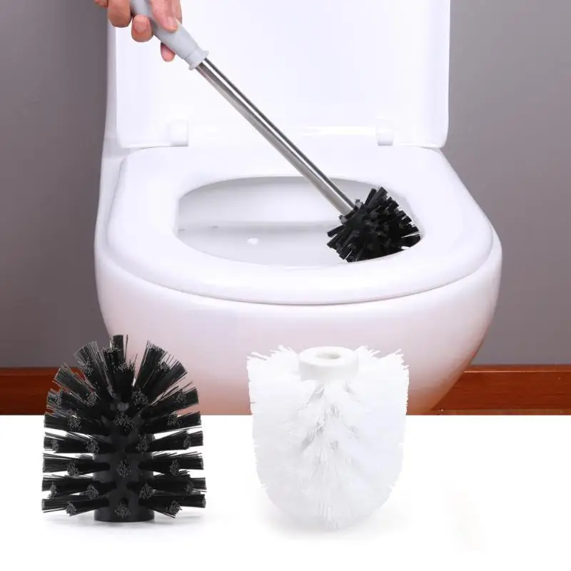 

Wall-Mounted Long Handle Toilet Brush with Base Set Toilet Cleaner Brush Household Bathroom Cleaning Brush Bathroom WC Tools