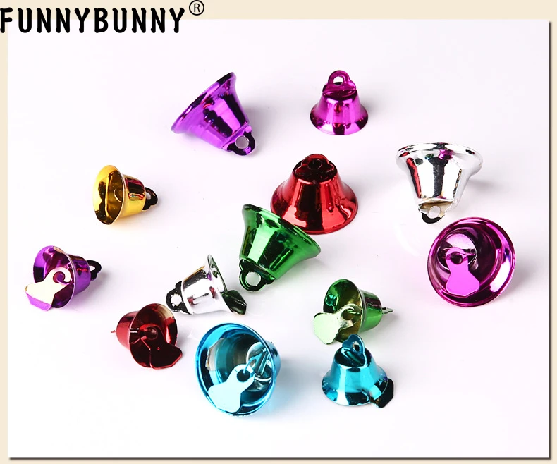 FUNNYBUNNY 5 шт различных цветов рождественские колокольчики подвески