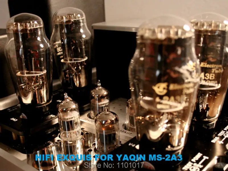 YAQIN MS-2A3 ламповый встроенный усилитель HIFI EXQUIS класса A ламповый усилитель выход для наушников дистанционное управление