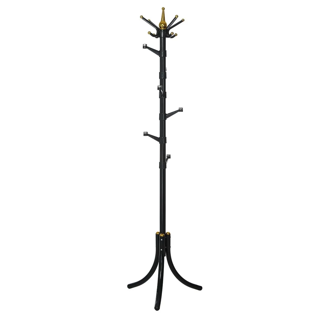 

Coat Rack Purse Rack Hall Tree With 14 Rotating Plastic Hooks Entryway Hat Rack Rotating Hook Coat Rack.