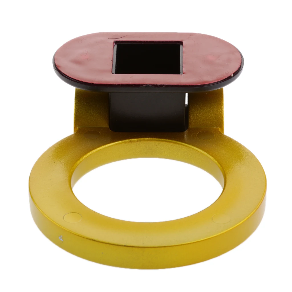 Racing Tow Hook Ring for Car SUV Front Rear Bumper Decoration ONLY ABS Plastic Apply Onto Bumper