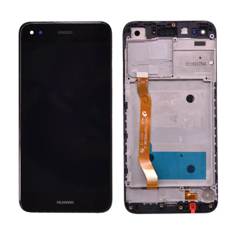 Ceny Oryginalny dla huawei P9 Lite Mini SLA L02 SLA L22 wyświetlacz LCD + montaż digitizera ekranu dotykowego dla huawei Y6 Pro 2017 LCD