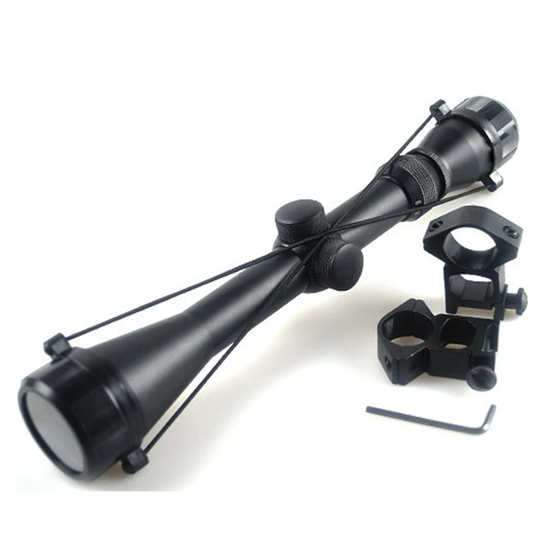 

3-9x40 Spotting Scope Mil Dot Gun Riflescope/Air Optics Hunting Scope With 20mm Rail Mount