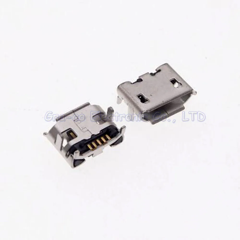 100 шт. Micro 5 P USB/разъем USB зарядный порт для Nokia E7 sony Ericsson U5 и т. д. штепсельная вилка