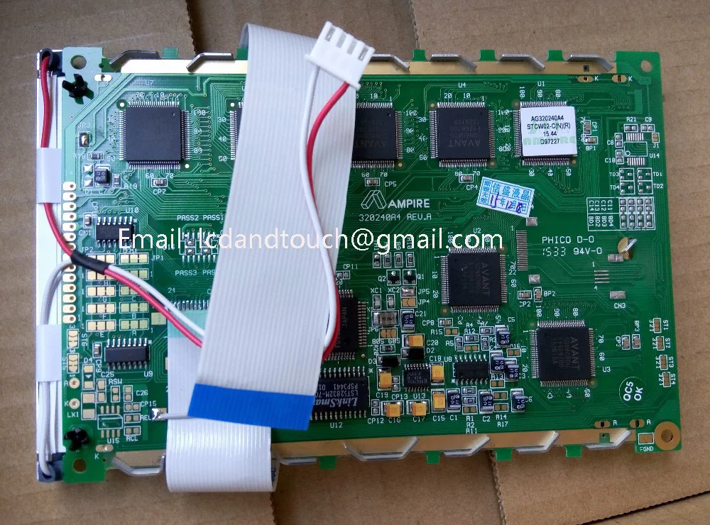 AG320240A4 lcd display screen panel Replacement maintenance | Электроника