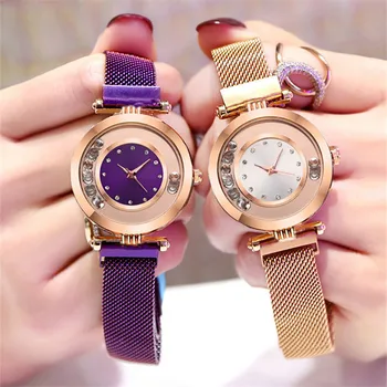 

Women Watch Stainless Steel Watchband Design Watch Ladies Casual Round Quartz WristWatch Relogio Feminino Clock zegarek damskir