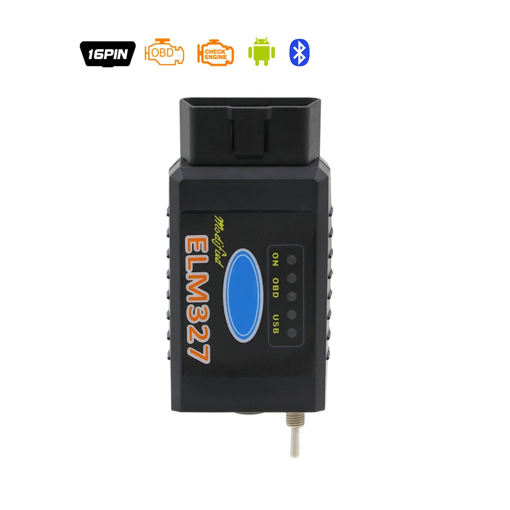 100 шт./лот V2.1 ELM327 USB OBD2 читателя Кода Супер Мини ELM 327 V1.5 Bluetooth, Wi-Fi Лидер продаж DHL - Цвет: forscan bluetooth