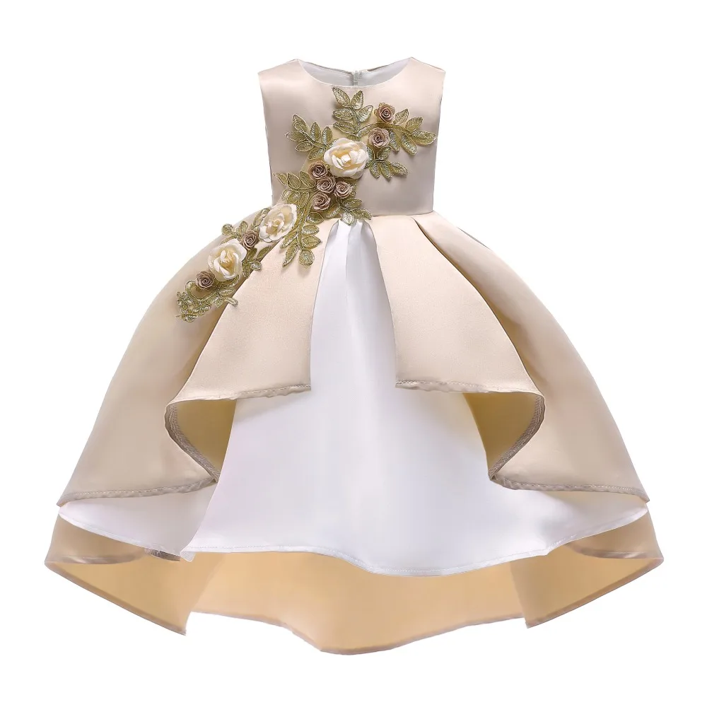 Платье для девочек детская одежда летние праздничные Свадебные платья принцессы для девочек, рождественские костюмы для детей 3, 4, 5, 6, 7, 8, От 9 до 10 лет