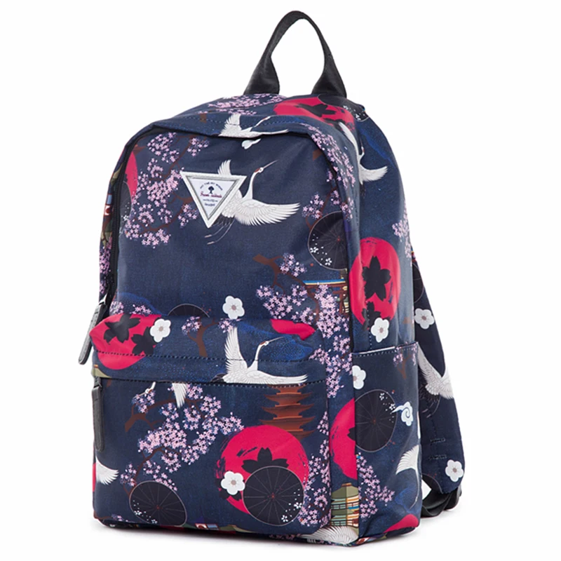 Student Canvas Backpack Breathable Double Shoulder Rucksack Women Daypack Travel Light Weight College Bag Leaf Printed Bagpack Student Canvas Backpack Breathable Double Shoulder Rucksack Women Daypack Travel Light Weight College Bag Leaf Printed Bagpack