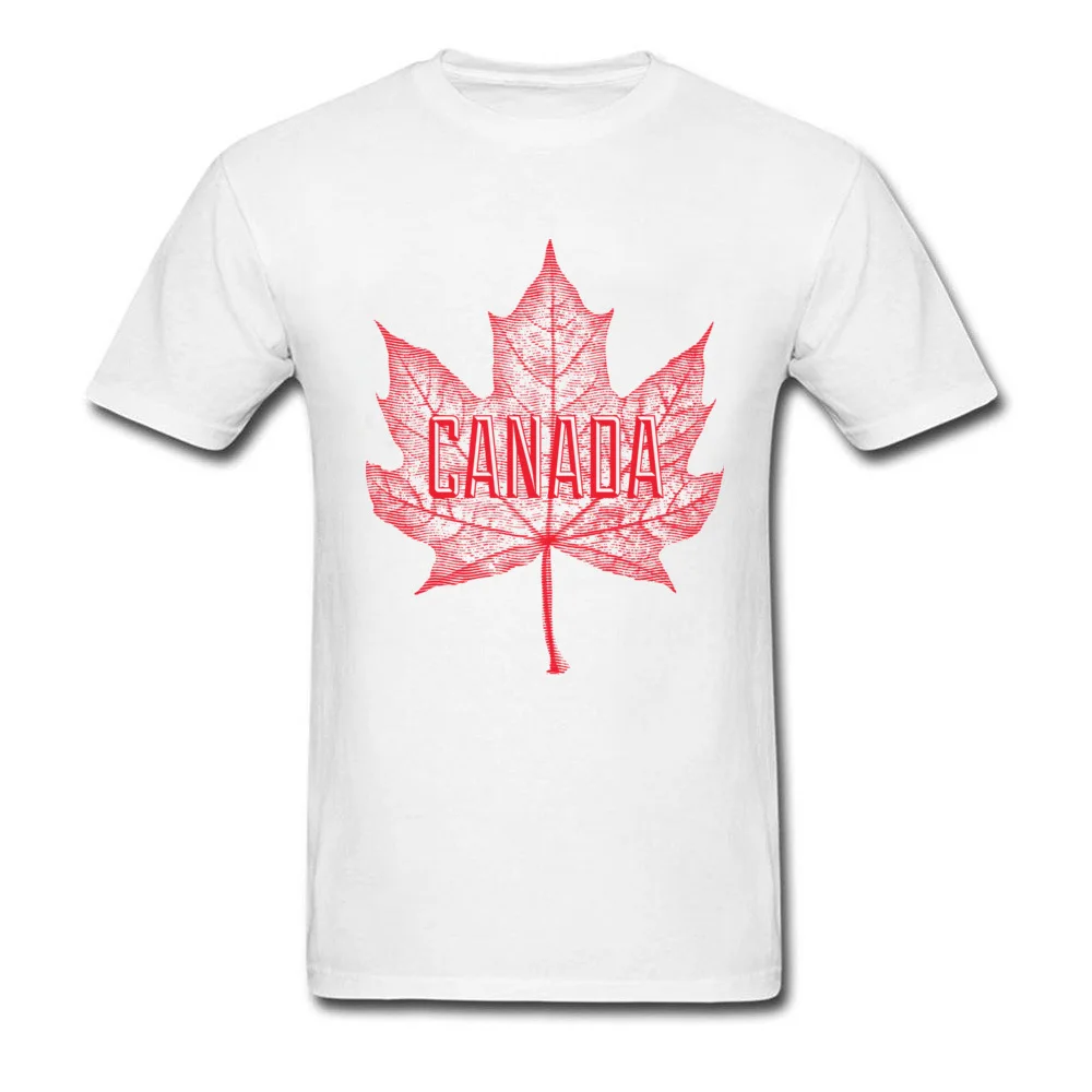 Canadian Maple Leaf National Symbol Funny Male T Shirt Crewneck Short Sleeve Cotton Fabric Tops T Shirt Casual Tops Shirts Canadian Maple Leaf National Symbol white