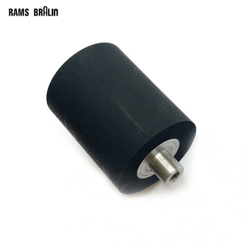 

1 piece 2"*2 1/2"*1/2"*3 1/2" Rubber Roller Grinder Contact Wheel with Shaft