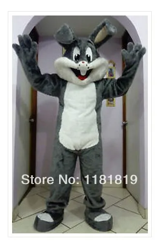 

MASCOT Easter Grey Bugs Bunny mascot costume custom fancy costume anime cosplay kits mascotte fancy dress carnival costume