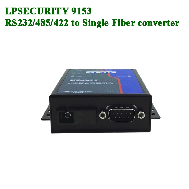 

ZLAN9153 Fiber Serial Device Server RS232 RS485 RS422 Serial port to Single-mode single-fiber Data transparent transmission