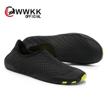 WWKK/водонепроницаемая обувь; коллекция года; сезон лето; дышащая обувь; Мужская обувь для бассейна; пляжные сандалии; обувь для плавания; обувь для дайвинга; шлепанцы; обувь
