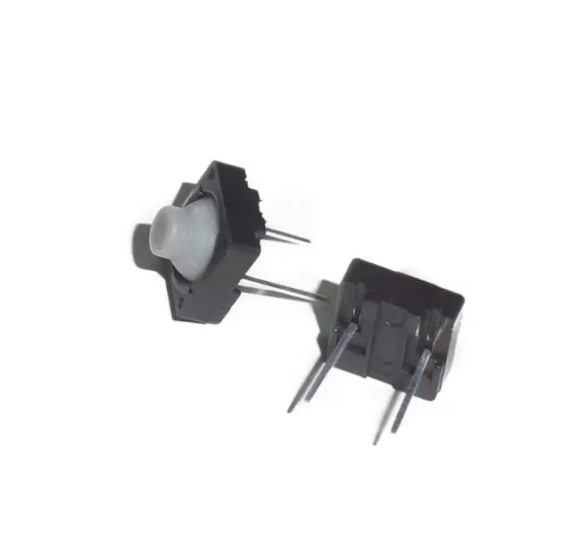 Free shipping 500pcs 8*8 2P conductive adhesive button switch silent