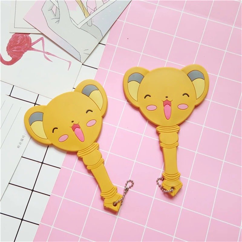 Новинка карточка Captor Косплей Porp KINOMOTO SAKURA Pet CERBERUS Make Up Mirror ручка Девушки Женщины портативные аксессуары для косплея