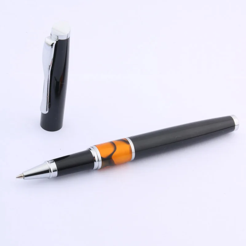 

Acrylic Stylish metal black Business write giftRollerball Pen