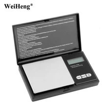 WeiHeng 200 г/0,01 г точность Карманный взвешивания Весы Мини цифровой ювелирные весы электронные весы золото бриллиант грамм масштаба