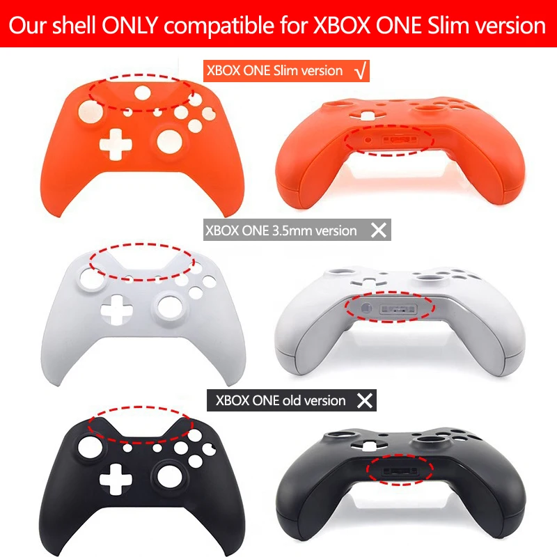 ARRKEO для Xbox One S/X Diy Матовый Полный пользовательский чехол на кнопке тонкий
