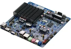 Без вентилятора Intel Celeron Baytrail J1900 2,0 ГГц 4 ядра Mini PCIe Mini-Itx материнская плата интегрирован с LVDS 6COM LAN USB, VGA, HDMI