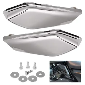 

Motorcycle Air Heat Deflector Trim Saddle Heat Shield Cover for Harley Touring Electra Street Glide Road Glide CVO