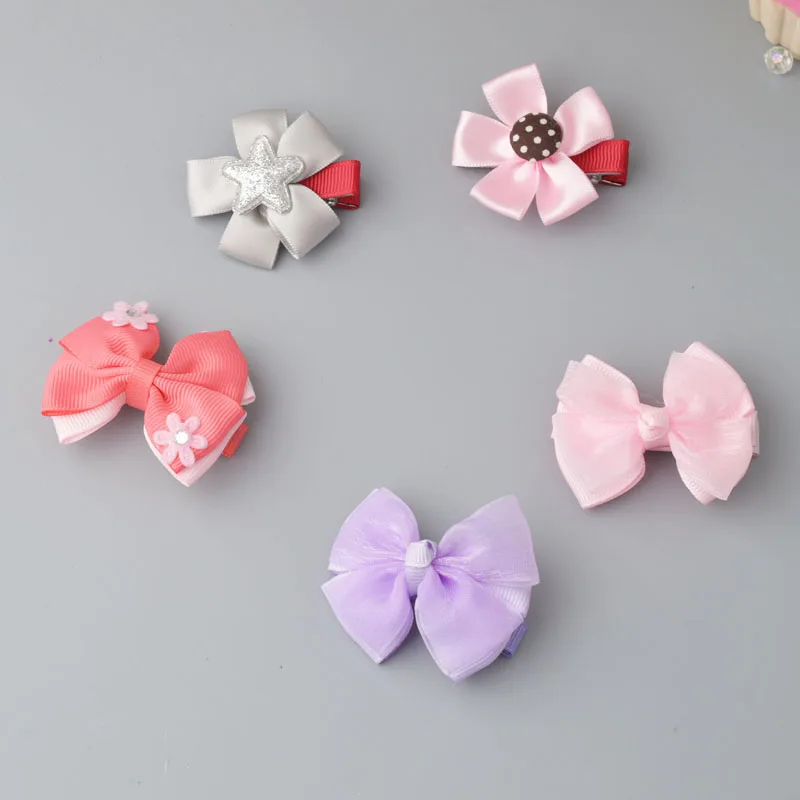 

YYXUAN Little Girl Boutique Grosgrain Ribbon Hair Bows Alligator Clips For Teens Kids Toddlers Children Pack