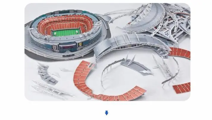 3d wembley stadium puzzle