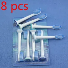8 шт./2 пакеты Электрические зубные щётки для Philips Sonicare дети hx6044 hx6042 R710 rs910 детей Замены Зуба Кисточки головок