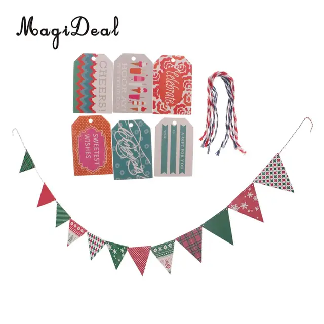 24pcs merry christmas paper hang tags label name gift cards scotland merry christmas name