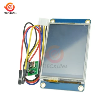 

English Nextion 2.4" TFT Touch Screen for Raspberry Pi 320 x 240 Resistive Touch Panel USART UART HMI Serial LCD Module Display
