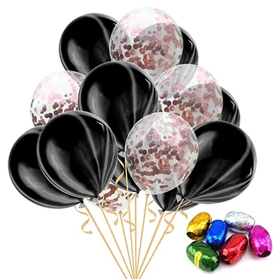 12-Inches-Transparent-Rose-Gol