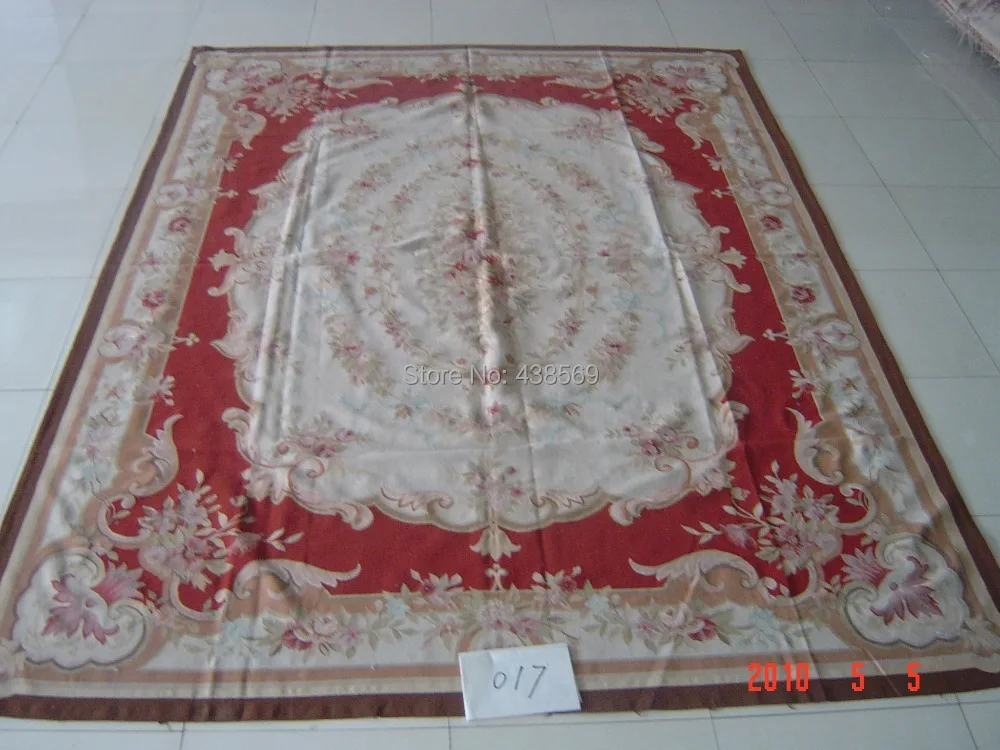 Freies Verschiffen 9 X12 Aubusson Teppiche Woolen Teppiche