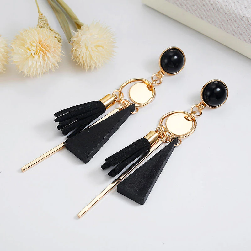 Ear Clip Earrings Clip Earrings Ear Clip Ear Accessories Korean Japan Trendy Tassel Clip on Earrings For Women