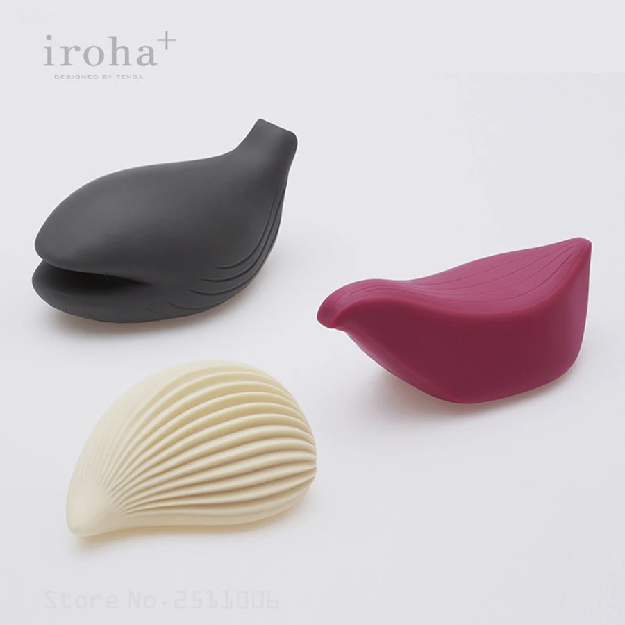 Вибратор для клитора TENGA Iroha с зарядкой от USB мягкий силиконовый Стимулятор