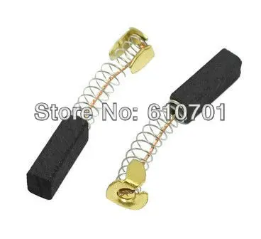 2pcs Electric Motor Carbon Brushes Springs & Wires 5x6x18mm Power Hand Tools Drill Saw Hammer Angle Grinder 1/5
